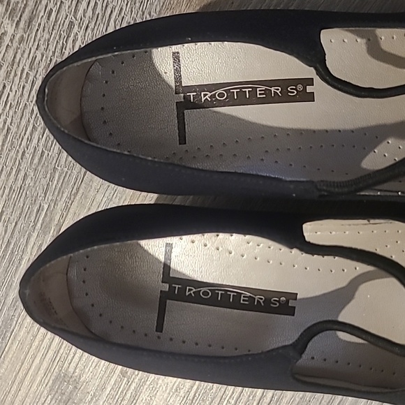 EUC Trotters Jamie Cross-Strap Pumps Ballroom Dancing Women's Sz 9M - Picture 6 of 6